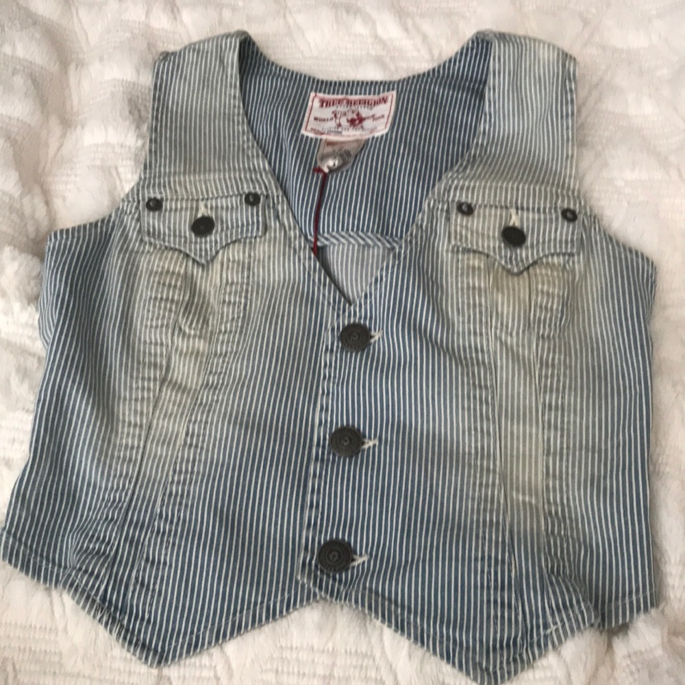 True Religion Vest NWT